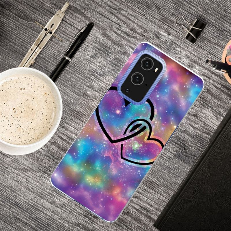 Case Hoesje OnePlus 9 Pro Telefoonhoesje Geketende Harten