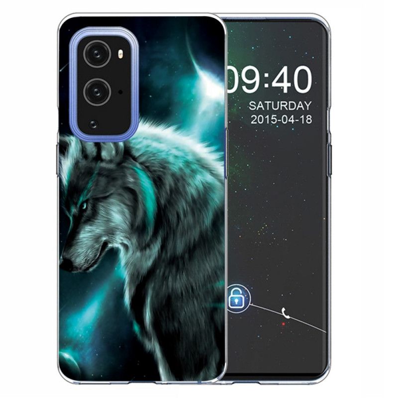 Cover Hoesje OnePlus 9 Pro Telefoonhoesje Koninklijke Wolf
