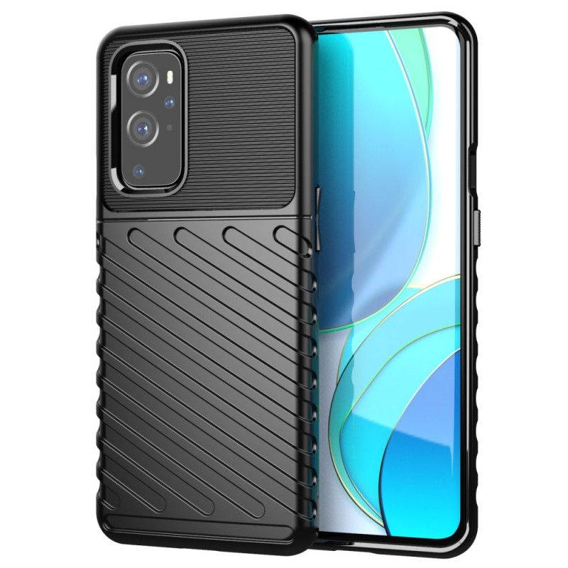 Hoesje OnePlus 9 Pro Groen Zwart Donderreeks