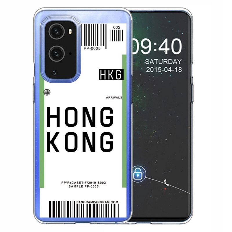 Hoesje OnePlus 9 Pro Instapkaart Naar Hong Kong