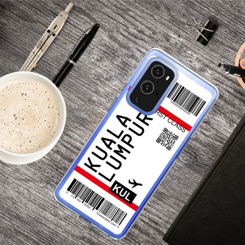 Hoesje OnePlus 9 Pro Instapkaart Naar Kuala Lumpur