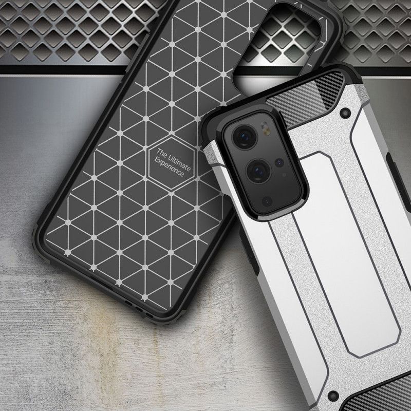 Hoesje OnePlus 9 Pro Rood Zwart Overlevende