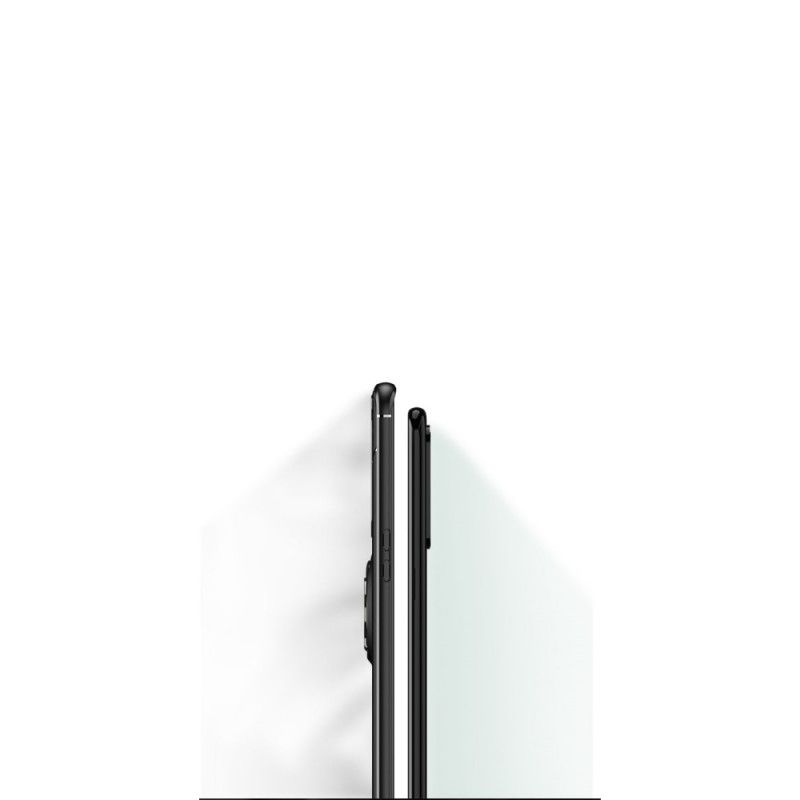 Hoesje OnePlus 9 Pro Rood Zwart Roterende Ring