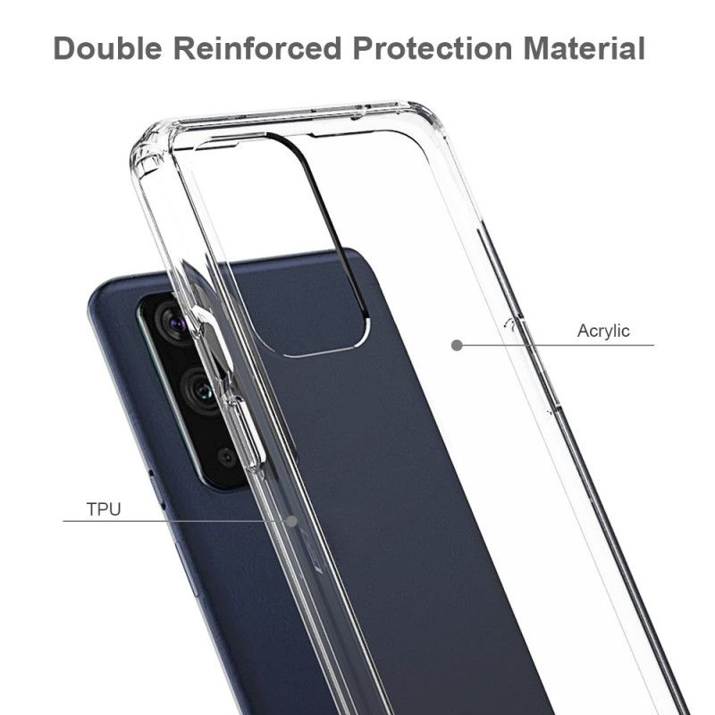 Hoesje OnePlus 9 Pro Telefoonhoesje Transparant Hybride Ontwerp