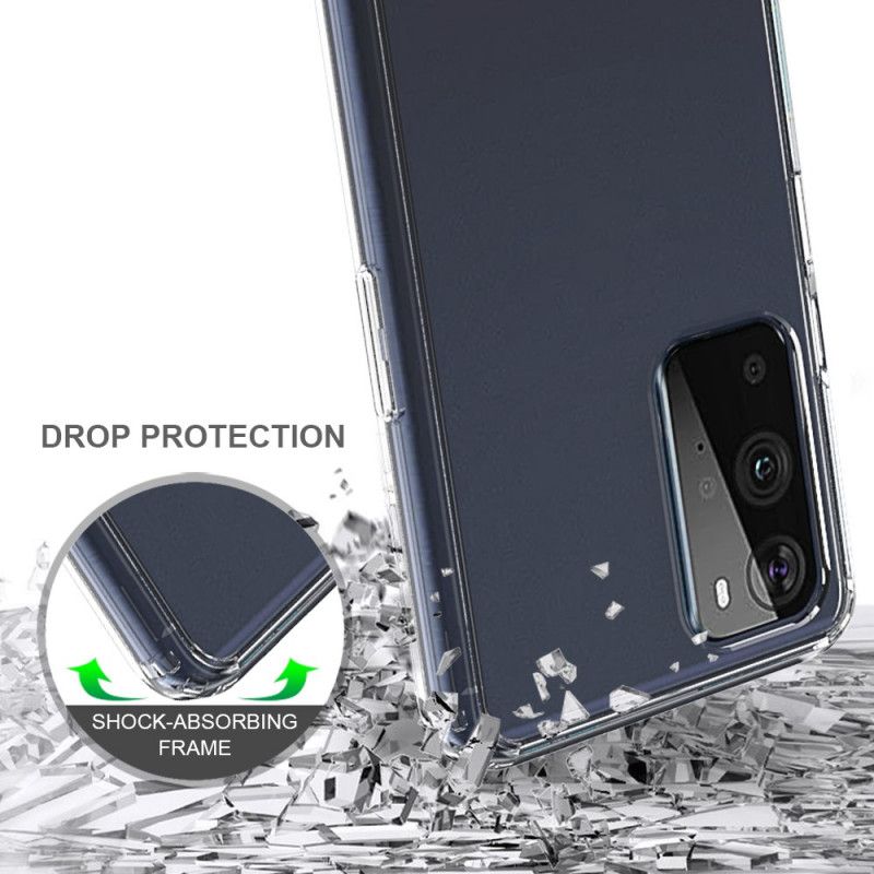 Hoesje OnePlus 9 Pro Telefoonhoesje Transparant Hybride Ontwerp