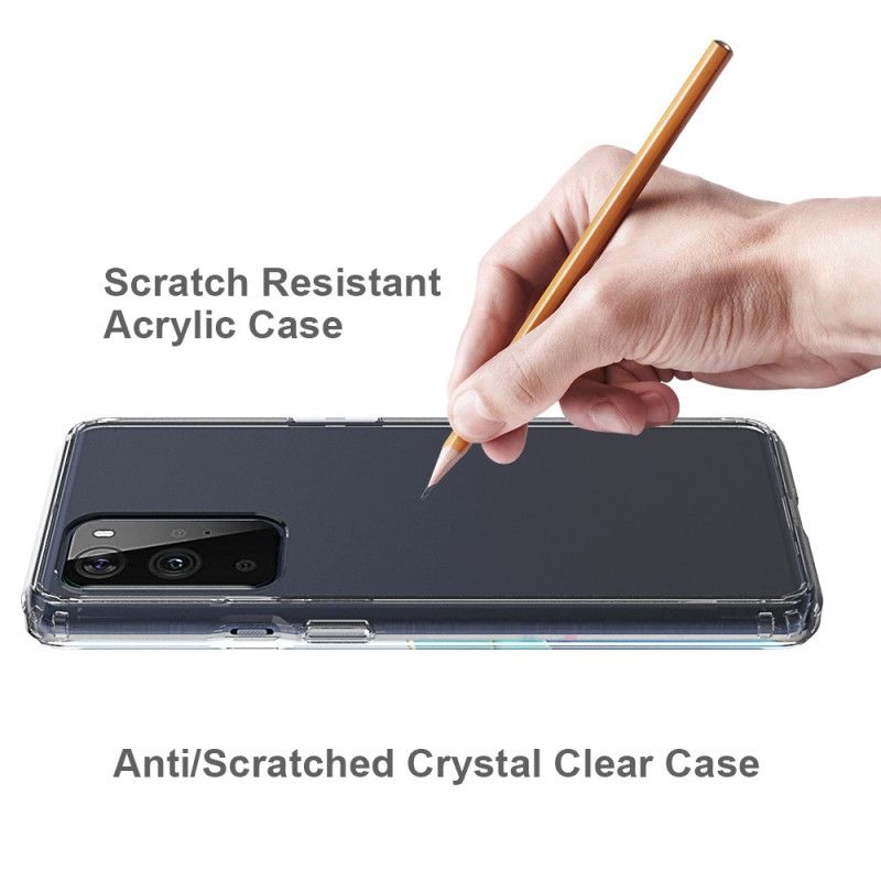 Hoesje OnePlus 9 Pro Telefoonhoesje Transparant Hybride Ontwerp