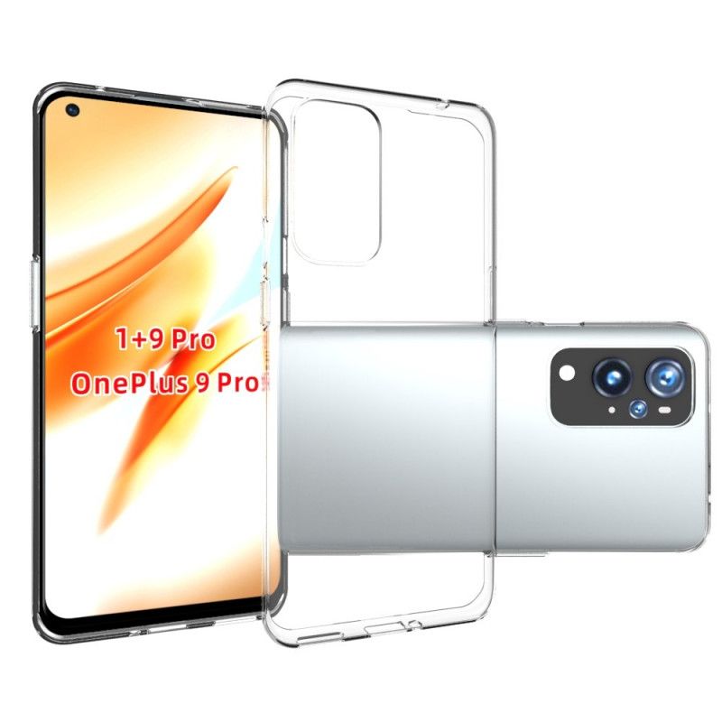 Hoesje OnePlus 9 Pro Transparant Versterkte Hoeken
