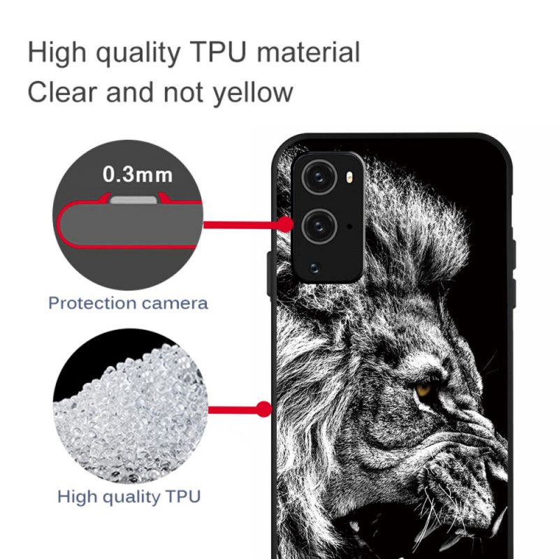 Hoesje voor OnePlus 9 Pro Woeste Leeuw