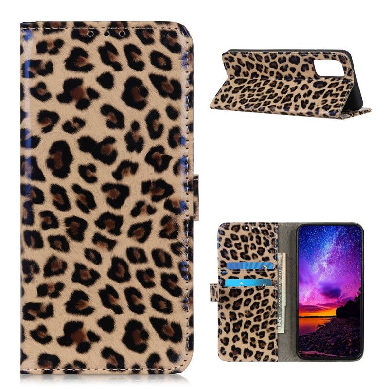 Leren Hoesje OnePlus 9 Pro Luipaard