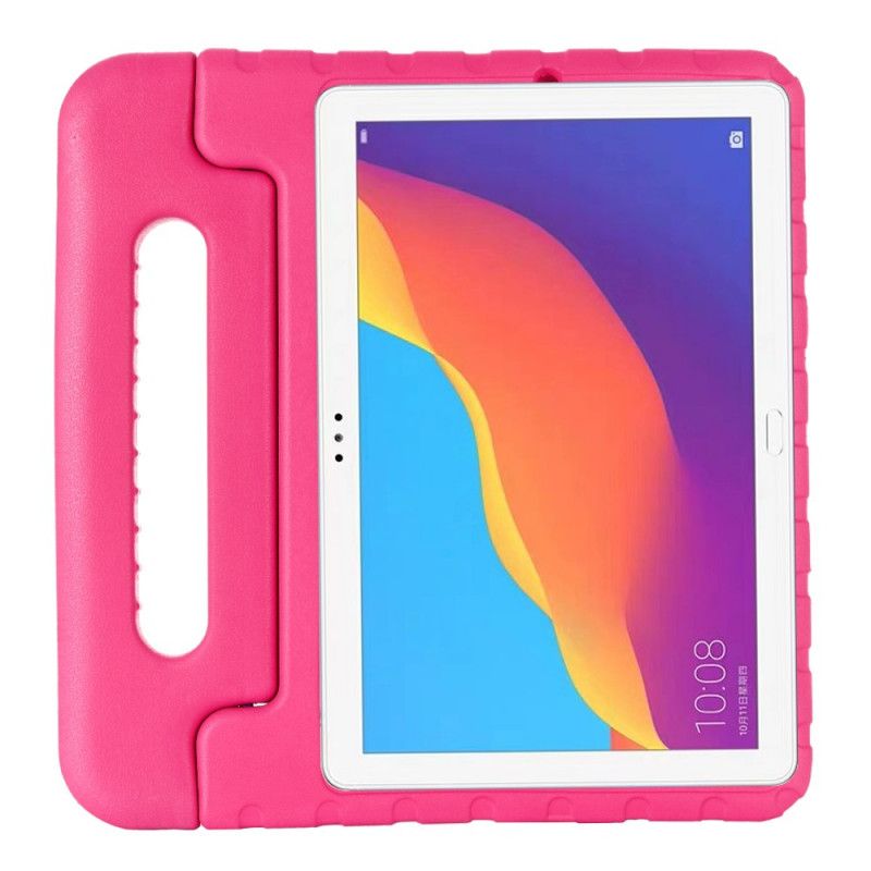 Cover Hoesje Huawei MatePad Pro Roze Telefoonhoesje Eva-Schuim Voor Kinderen