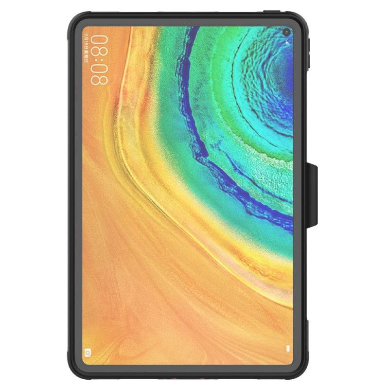 Hoesje voor Huawei MatePad Pro Zilver Groen Super Bescherming Met Steunband