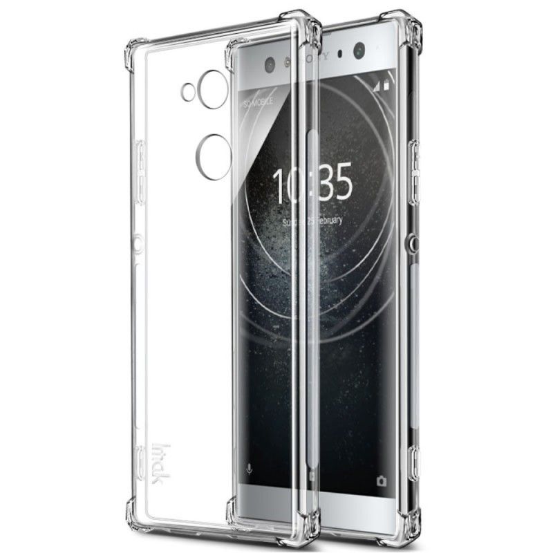 Hoesje Sony Xperia XA2 Ultra Zwart Zijde Serie