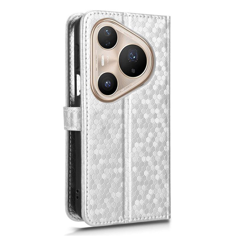 Folio-hoesje Huawei Pura 80 Pro Telefoonhoesje Glitterstippen