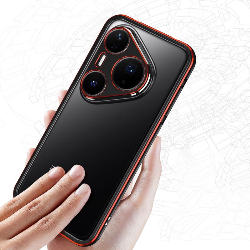 Hoesje Huawei Pura 80 Pro Bumper Met Lensbeschermer Bescherming Hoesje