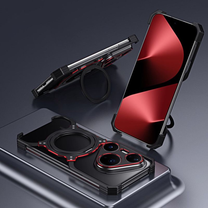 Hoesje Huawei Pura 80 Pro Geïntegreerde Houder En Magnetische Bevestiging