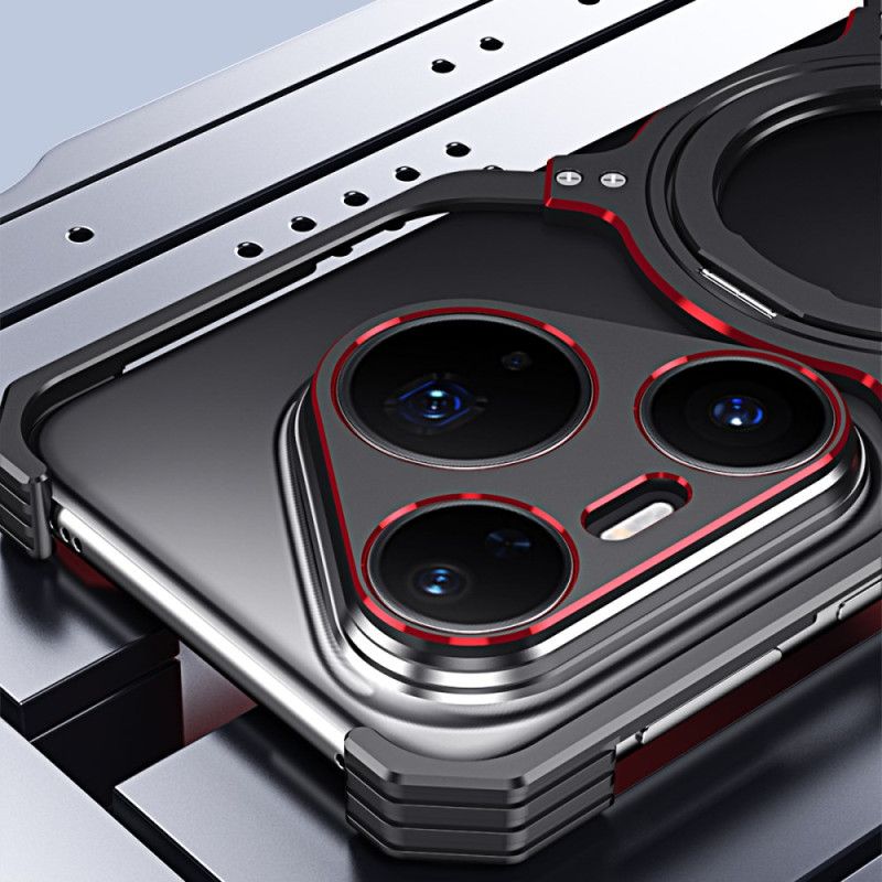 Hoesje Huawei Pura 80 Pro Geïntegreerde Houder En Magnetische Bevestiging