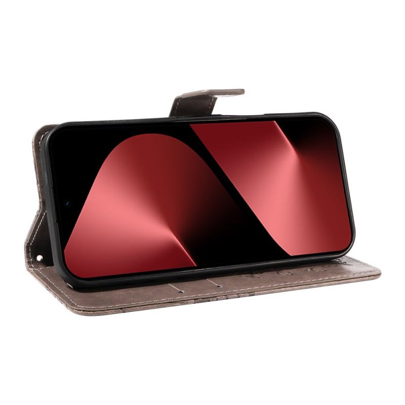 Leren Hoesje Huawei Pura 80 Pro Gigantische Vlinders Bescherming Hoesje