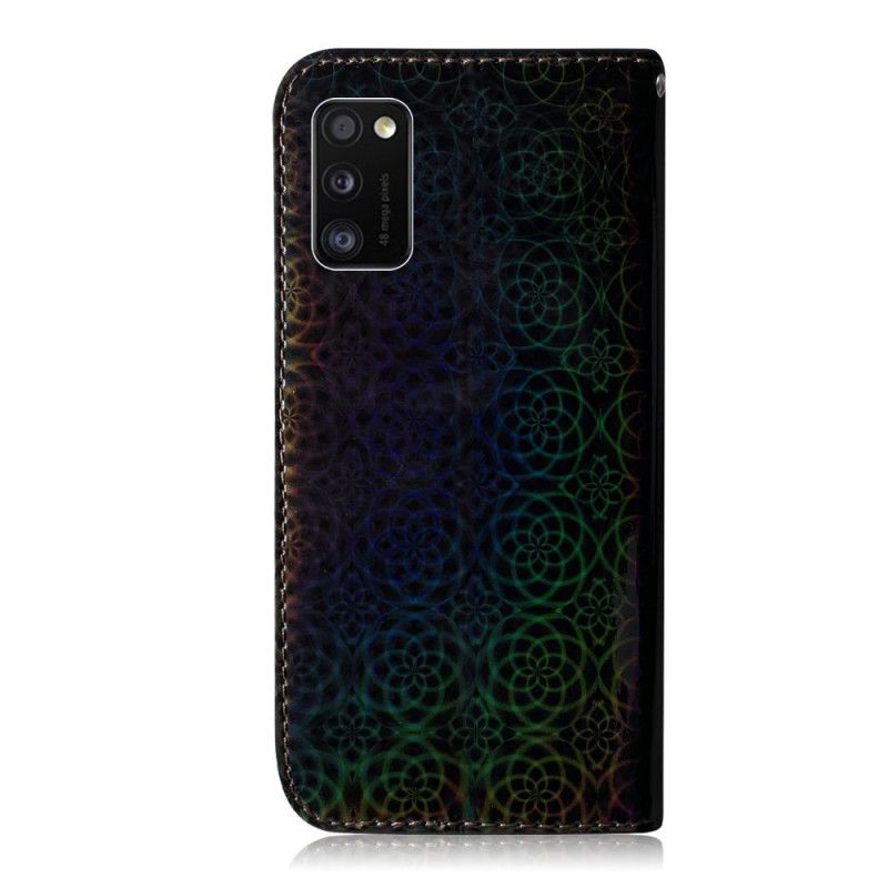 Bescherming Hoesje Samsung Galaxy A41 Grijs Zwart Pure Kleur