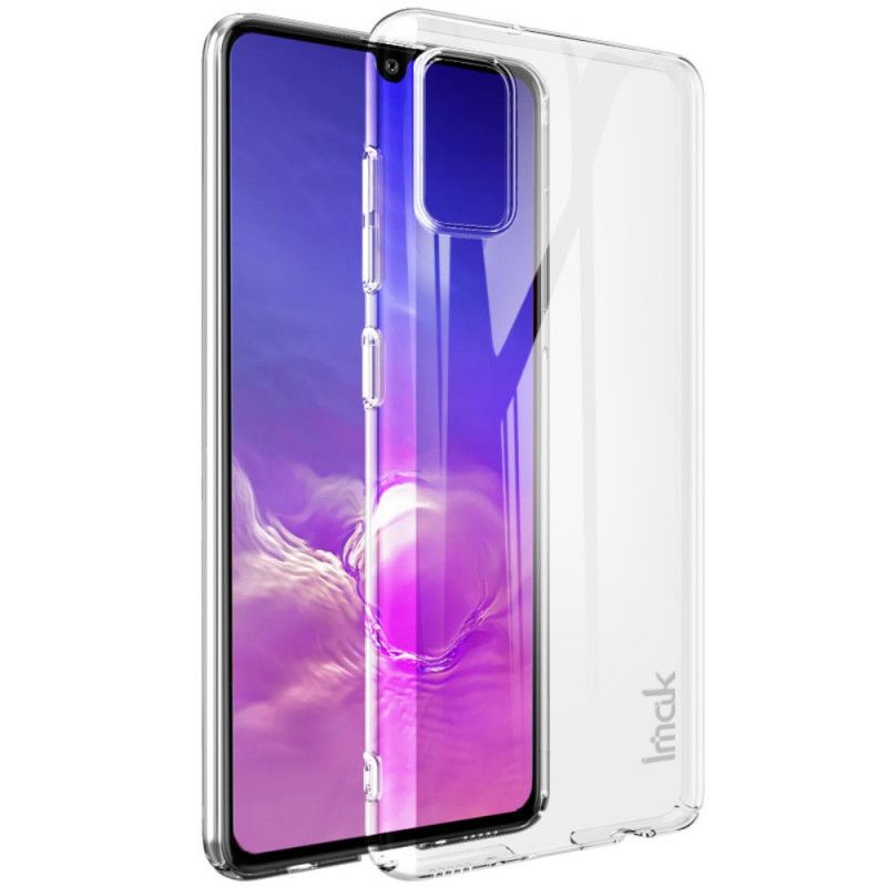 Case Hoesje Samsung Galaxy A41 Telefoonhoesje Imak Transparant Kristal