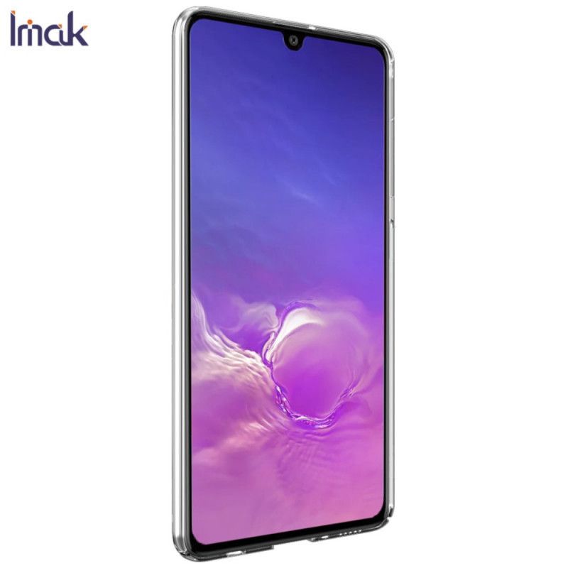 Case Hoesje Samsung Galaxy A41 Telefoonhoesje Imak Transparant Kristal