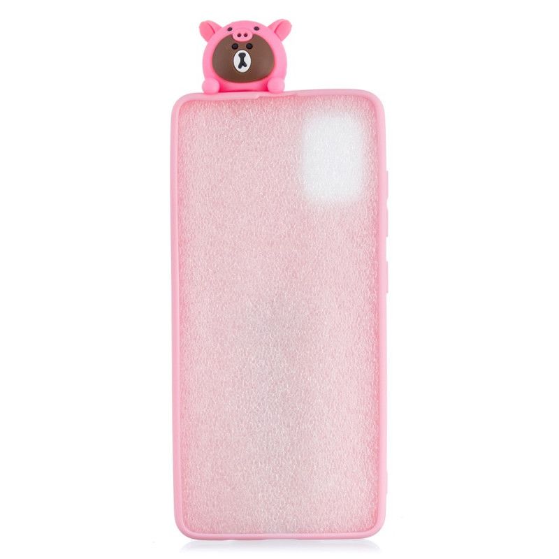 Cover Hoesje Samsung Galaxy A41 Telefoonhoesje 3D Rare Beren