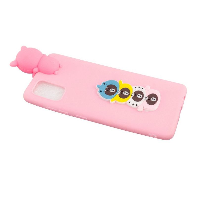 Cover Hoesje Samsung Galaxy A41 Telefoonhoesje 3D Rare Beren