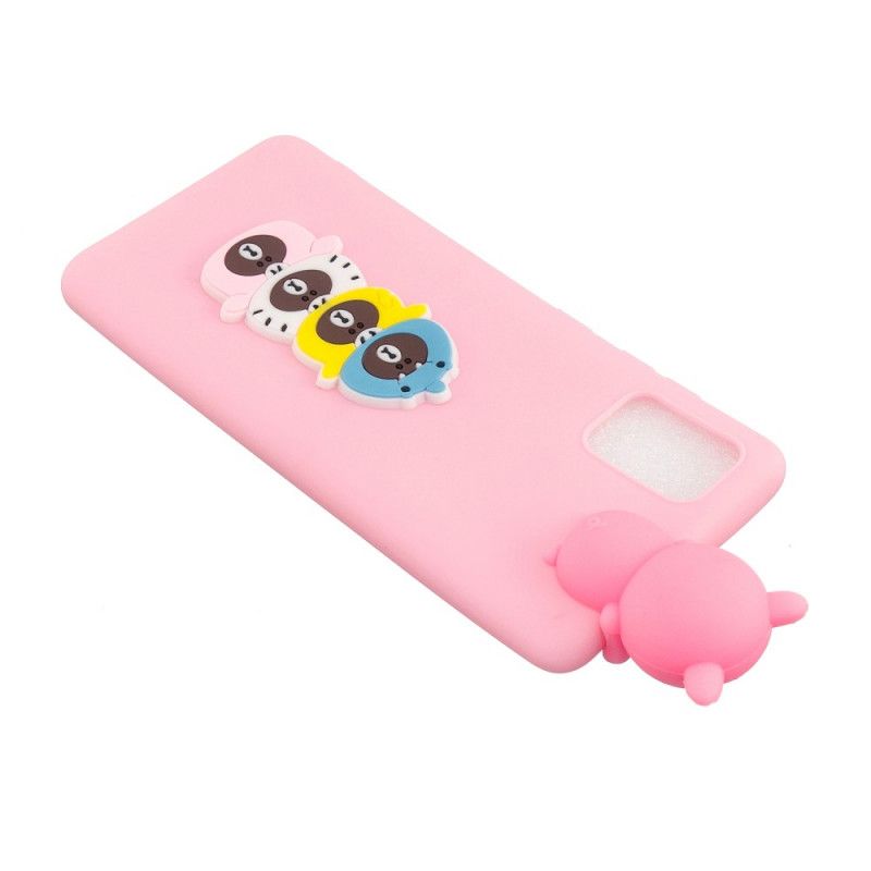 Cover Hoesje Samsung Galaxy A41 Telefoonhoesje 3D Rare Beren