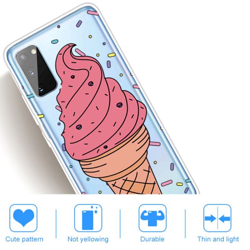 Cover Hoesje Samsung Galaxy A41 Telefoonhoesje Ijs