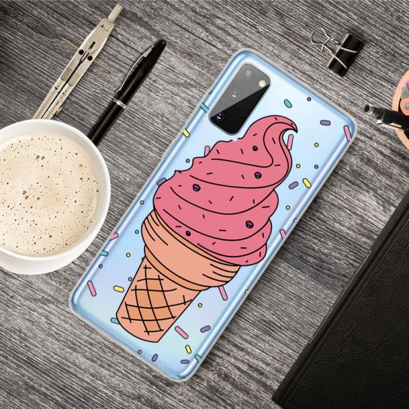 Cover Hoesje Samsung Galaxy A41 Telefoonhoesje Ijs