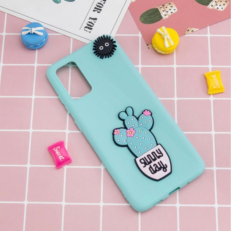Cover Hoesje Samsung Galaxy A41 Telefoonhoesje Zonnige Dag 3D