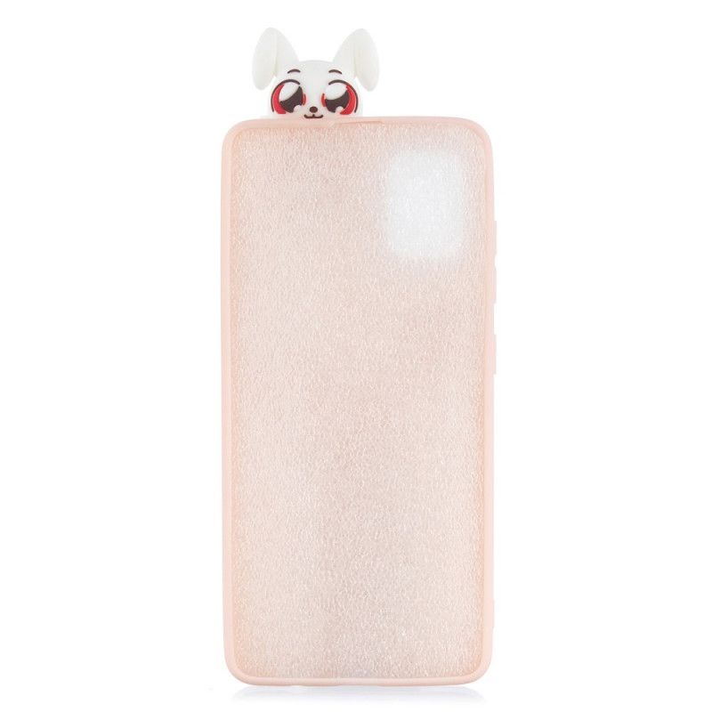 Hoesje Samsung Galaxy A41 3D Konijn Handsfree Ondersteuning