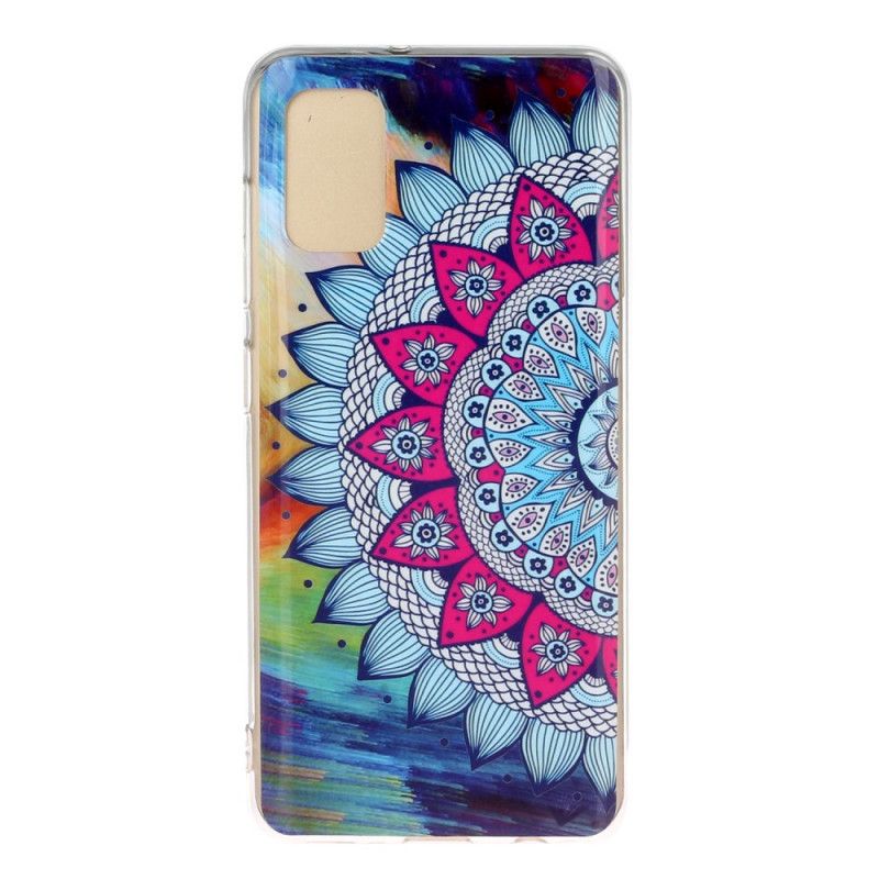 Hoesje Samsung Galaxy A41 Fluorescerende Mandala