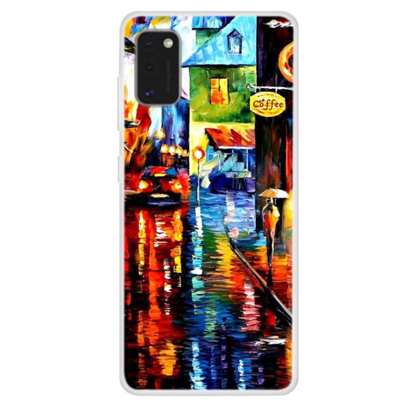 Hoesje Samsung Galaxy A41 Koffieschilderij