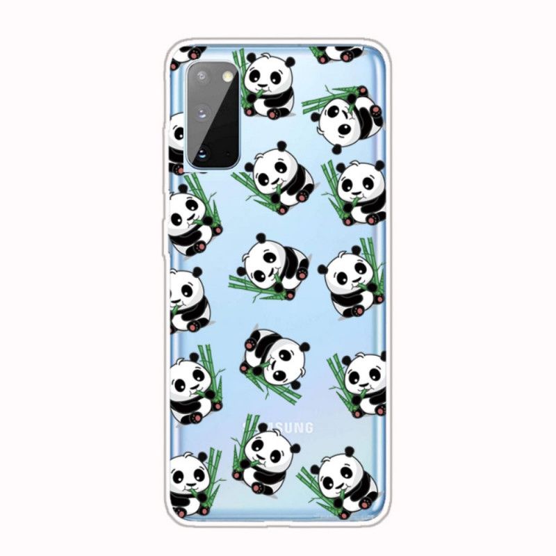 Hoesje Samsung Galaxy A41 Leuke Panda'S