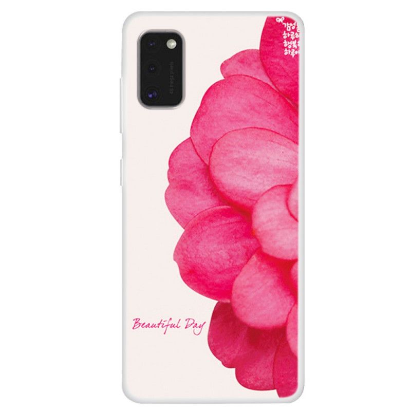 Hoesje Samsung Galaxy A41 Telefoonhoesje Mooie Dag