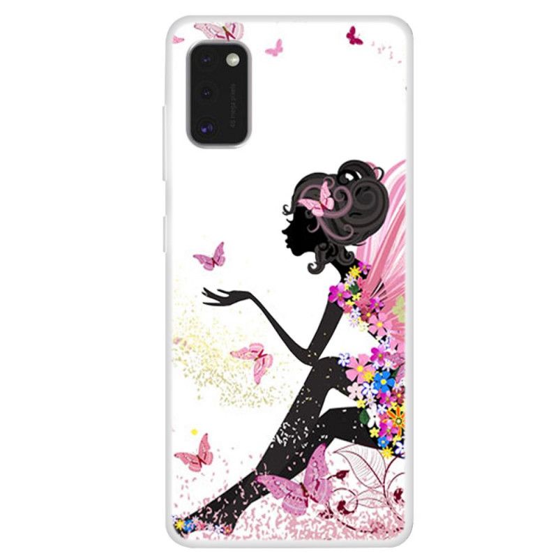 Hoesje Samsung Galaxy A41 Telefoonhoesje Vlinder Dame