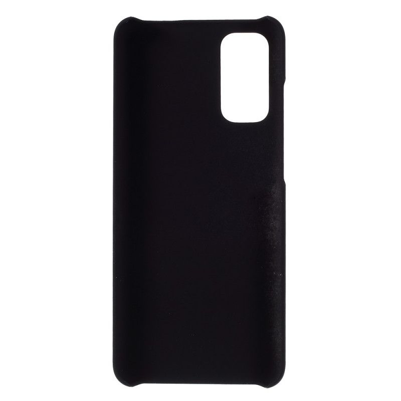 Hoesje Samsung Galaxy A41 Wit Zwart Klassieke Bakwagen