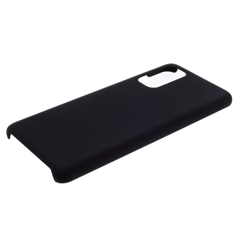 Hoesje Samsung Galaxy A41 Wit Zwart Klassieke Bakwagen