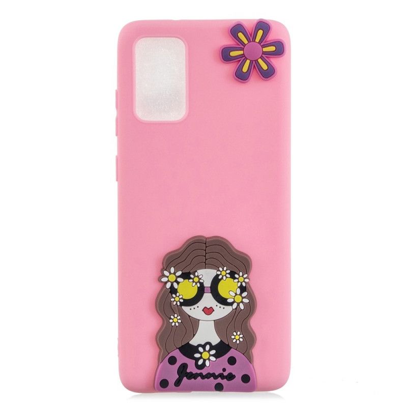 Hoesje voor Samsung Galaxy A41 3D Hippie