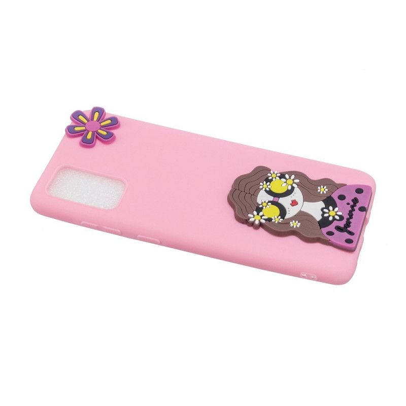 Hoesje voor Samsung Galaxy A41 3D Hippie
