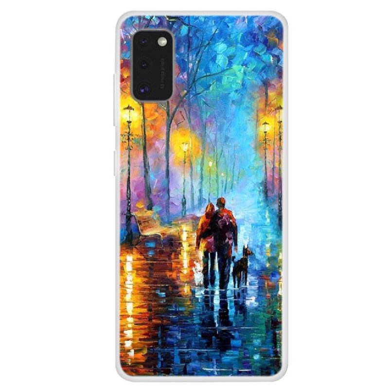 Hoesje voor Samsung Galaxy A41 Familiewandeling