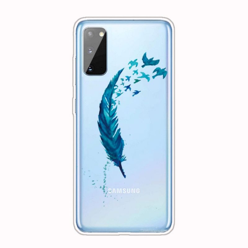 Hoesje voor Samsung Galaxy A41 Mooie Veer