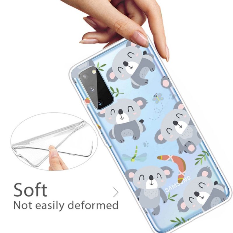 Hoesje voor Samsung Galaxy A41 Schattige Koala'S