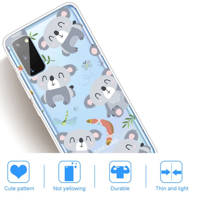 Hoesje voor Samsung Galaxy A41 Schattige Koala'S