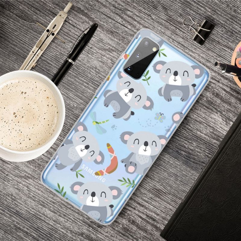 Hoesje voor Samsung Galaxy A41 Schattige Koala'S