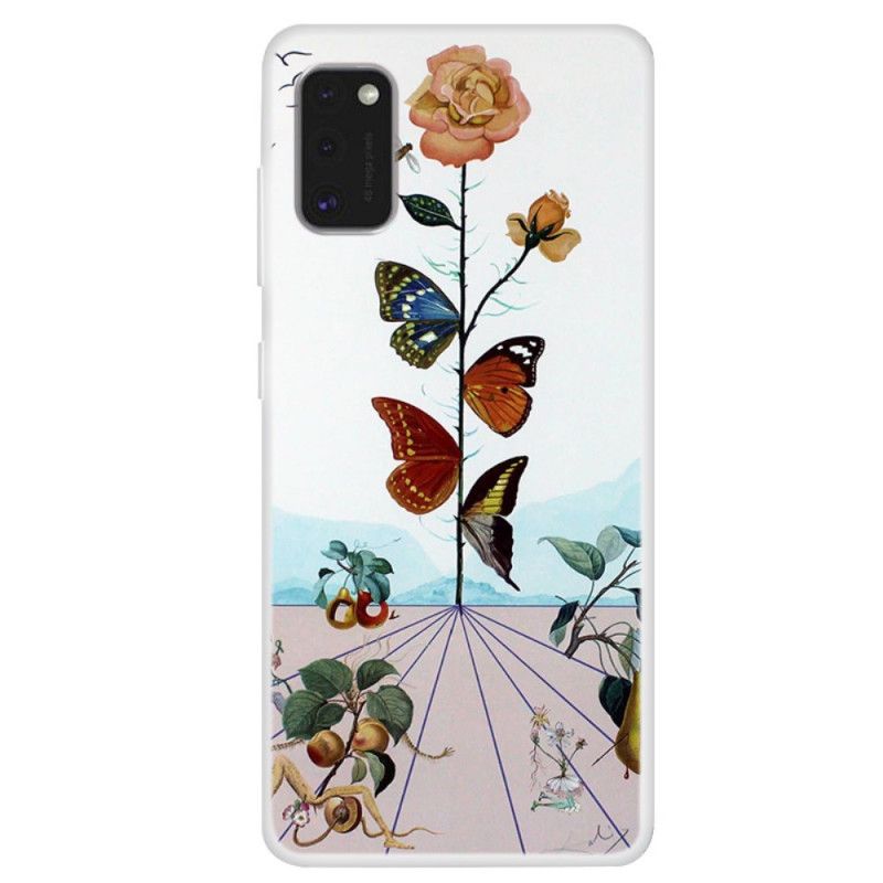 Hoesje voor Samsung Galaxy A41 Vlinders Van De Natuur