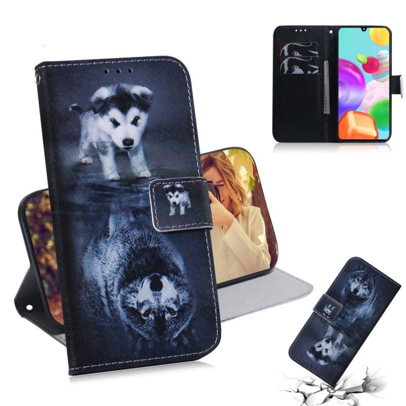 Leren Hoesje Samsung Galaxy A41 Telefoonhoesje Ernesto De Wolf
