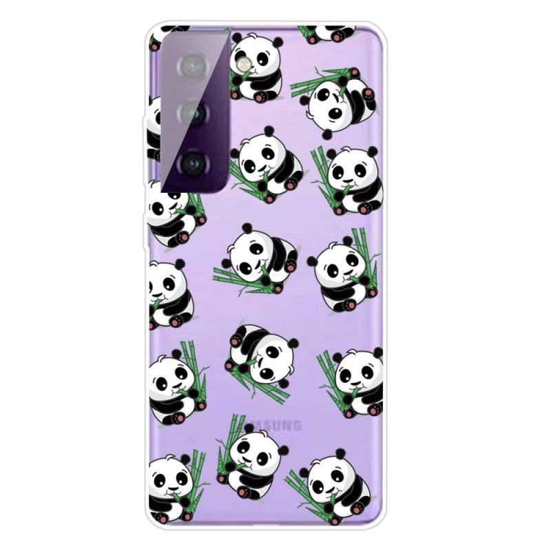 Case Hoesje Samsung Galaxy S21 5G Telefoonhoesje Kleine Panda'S
