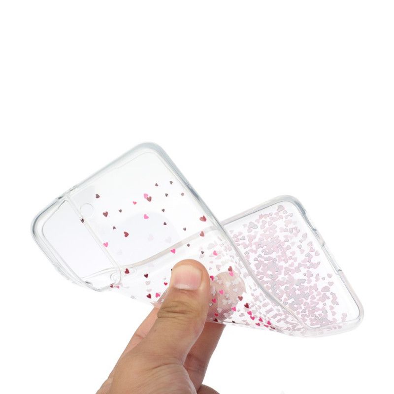 Cover Hoesje Samsung Galaxy S21 5G Telefoonhoesje Transparante Meerdere Kernen