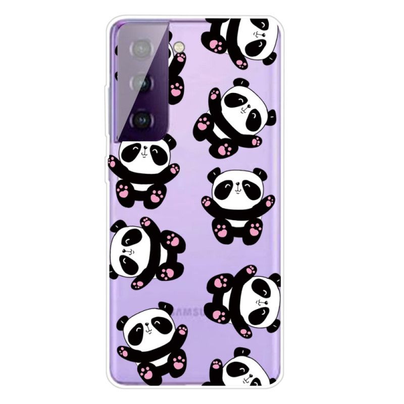 Hoesje voor Samsung Galaxy S21 5G Leuke Panda'S